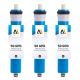3x AQUASAFE 50 GPD Membrane