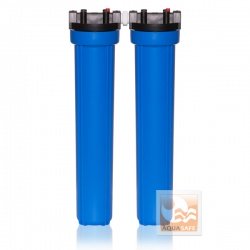 H13-2 Big Flow 2er Vorfilter Gehäuse Set (leer)