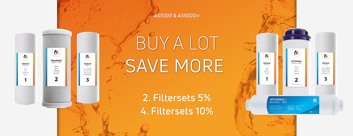 Filter offer for AS5000 & AS5000FF units